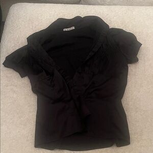 Elegant Black Women's Top